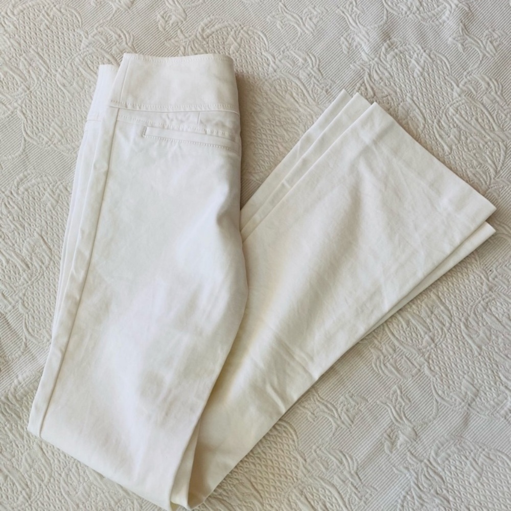 Guess by Marciano White High-Rise Trousers